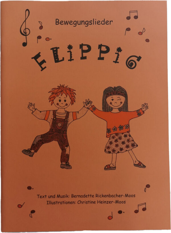 Bewegungslieder Flippig-Liederheft
